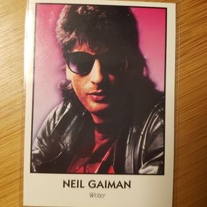 Neil Gaiman Trading Card
